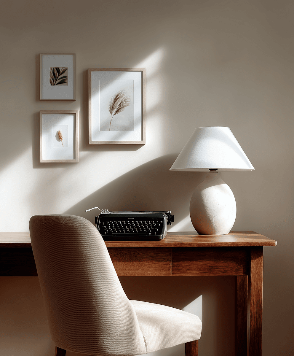 Cozy Workspace Setup